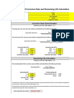 API 510 - Corrosion Rate and Remaining Life Calculations - Rev JMV 05-11-2018