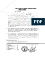 NI #124-A-2022 Capacitacion A Policias Escolares de 1er Grado en IE DESICION CAMPESINA