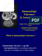 Immunologic Tolerance & Autoimmunity