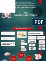 Tema 15 Presupuesto de Efectivo