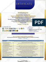 Certificate Arief Andriyanto