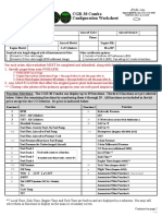 CGR 30 Combo Configuration Worksheet POH Fillable