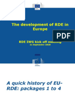 RDE in The EU