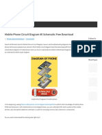 Mobile Phone Circuit Diagram All Schematic