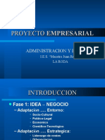 Diapositivas Proyecto Empresarial