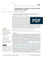 Social Sciences: Tourism Workers and Entrepreneurs During The 1950s and 1960s in Sant Antoni de Portmany (Ibiza, Spain)