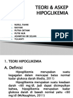 Teori & Askep Hipoglikemia