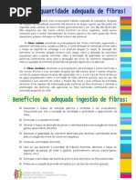 Consuma a Quantidade Adequada de Fibras