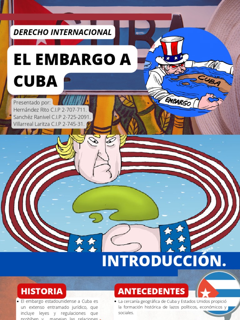 Embargo A Cuba | PDF | Embargo de los Estados Unidos contra Cuba | Cuba