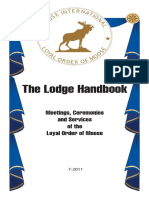 Moose Order Ritual Book
