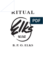 Elks Ritual Guide