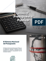 MODULO III - El Sistema Nacional de Presupuesto