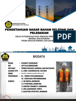 Materi 1 Pengetahuan Bahan Peledak Dan Peledakan