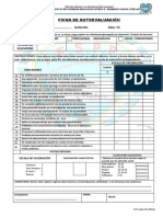 Ficha de Autoevaluación 2018