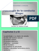 Ppt BLEGER - Psicología de La Conducta