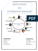 Depth Study On Alternative Medicine