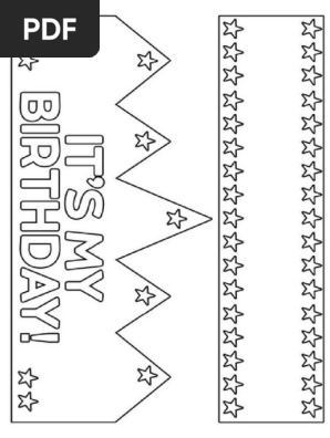 Birthday crown