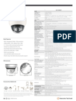 SND-7084R: 3M Network IR Dome Camera