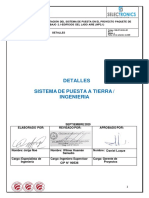 Detalles Sistema de Puesta A Tierra