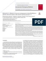 Metoprolol vs. Diltiazem in The Acute Management of Atrial Fibrillation in Patients With Heart Failure With Reduced Ejection Fraction