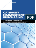 Category Management in Purchasing - Revised JONATHAN O'BRIEN