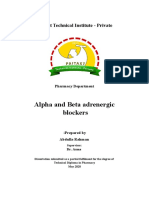 Alpha - Beta Adrenergic Blockers
