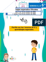 6°? Sem 8 y 9 Prendizajes Esperados César Benavides