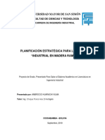 Plan Estrategico para La Empresa Industrial Ramos