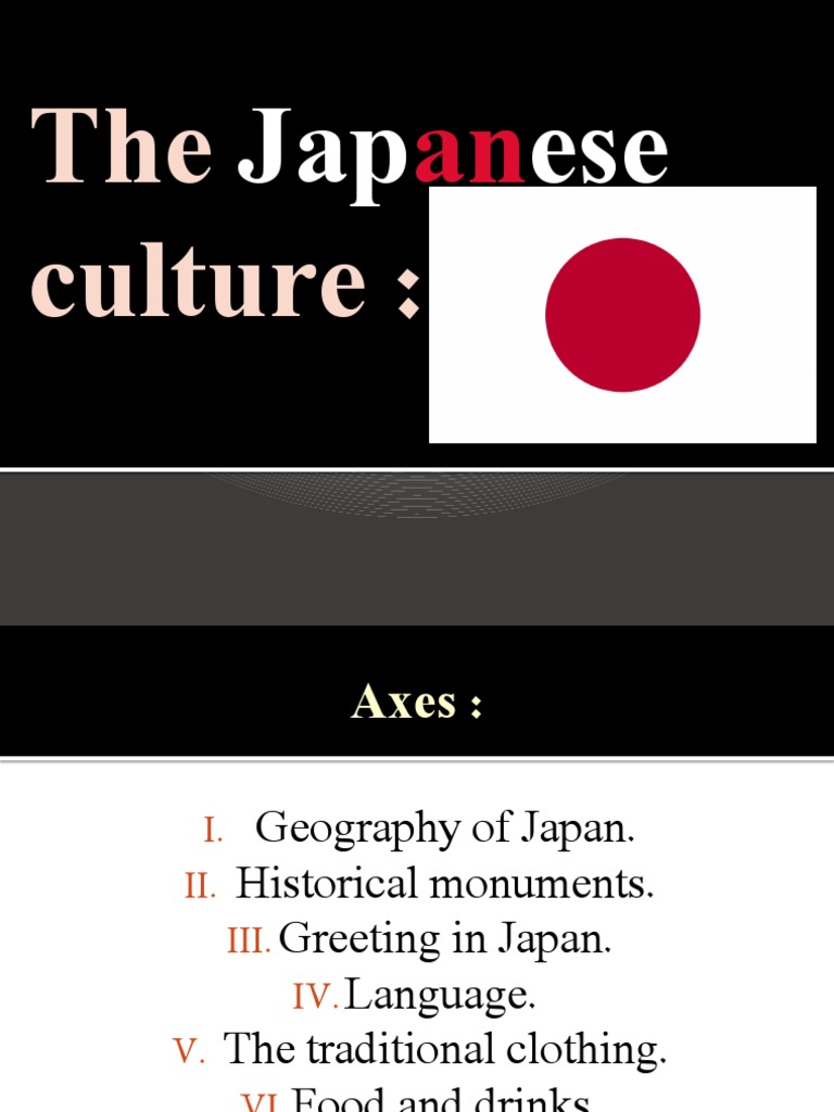 The Japanese Culture PDF Japan East Asia