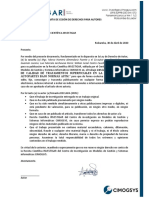 Carta de Cesion de Derechos Ing. Marco Almendaris