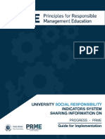 Sistema de Indicadores de Resposnabilidad Social Universitaria VR Ingles