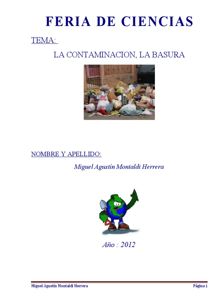 La Basura | PDF | Residuos | Contaminación