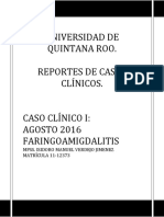 Caso Clínico 1 Agosto 2016