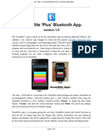 Sonarmite Plus' Bluetooth App.: Version 1.0