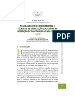 Planejamentos Experimentais e Técnicas de Otimização Aplicados Na Obtenção de Bioprodutos para Saúde - Parte 2