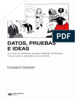 Datos, Pruebas e Ideas, Becker Final
