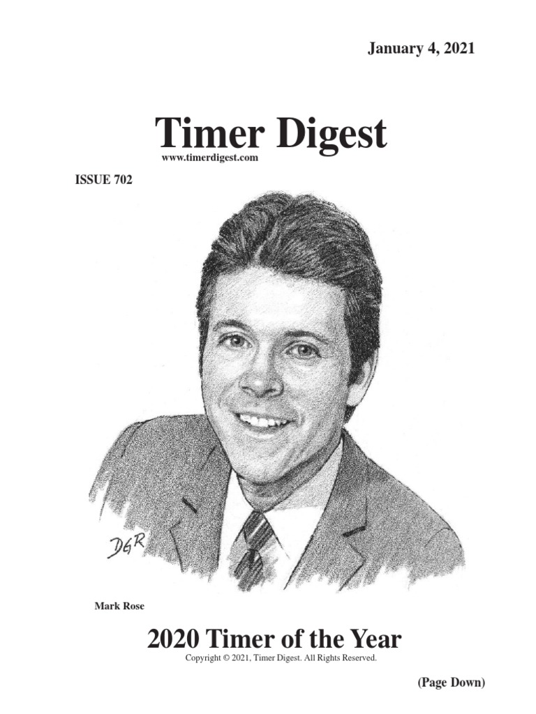 Timer Digest 2020 Timer of The Year PDF Solar System