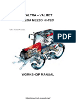 Valtra Valmet 8050 Tractor Workshop Manual