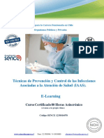 Técnicas de Prevención y Control de Las Infecciones Asociadas A La Atención de Salud (IAAS)