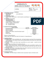 MSDS Dayagel Extra - Ind