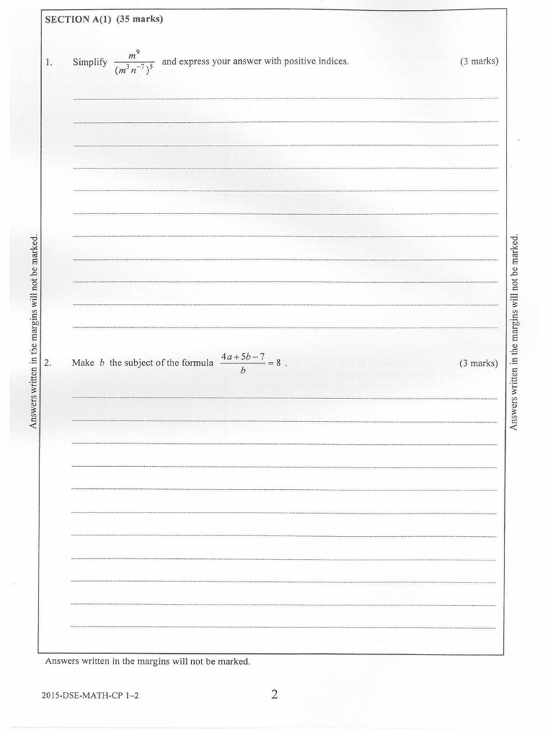 Hkdse maths 2015 p1 pdf