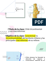 Unidad 1.1 Chile tricontinental y sus macroformas
