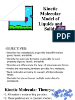 Kinetic Molecular Model of Liquids and Solids (1. 8-12)