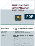 Spb. 3.4. Penghapusan Dan Pemindahtangan Kekayaan Dan Aset Desa