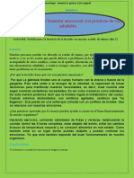 Buscamos Nuestro Bienestar Emocional Con Prácticas de Vida Saludable