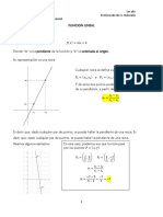 03 - Funcion Lineal - Ecuacion de La Recta