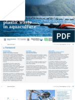 Opportunities Report: Tackling Plastic Waste in Aquaculture