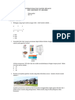 Latihan Soal Pas Math Kelas 2