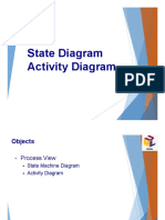 State Diagram Activity Diagram
