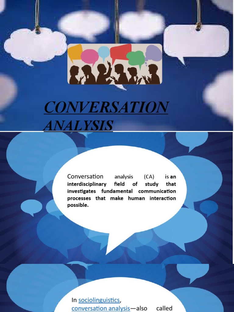 Conversation Analysis 2 | PDF